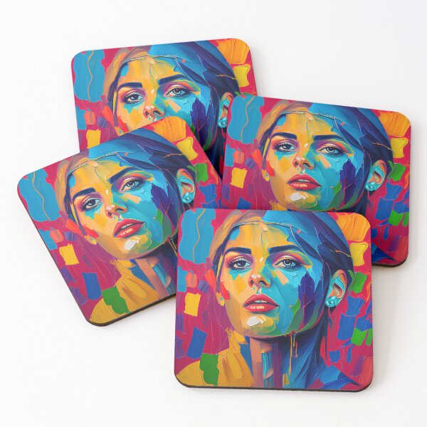 Artikelvorschau, A.I erzeugt Popart entworfen und verkauft von Arcult-Stickers.