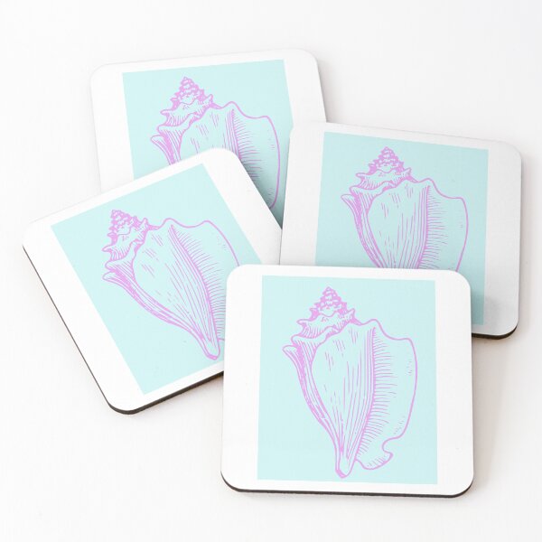 Item preview, Sea Shell One Blue Background. designed and sold by Cakedecorcairns.