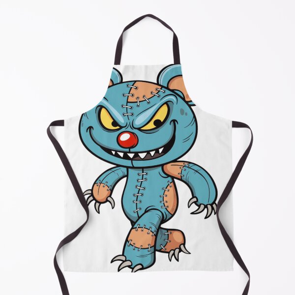 Item preview, Evil Scary Teddy Bear Halloween Zombie designed and sold by sipetoaqosual.