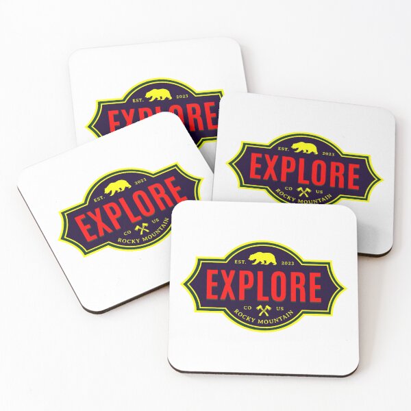 Item preview, Explore Rocky Mountain. Great, funny gift for Travelers designed and sold by BarklesStudio.