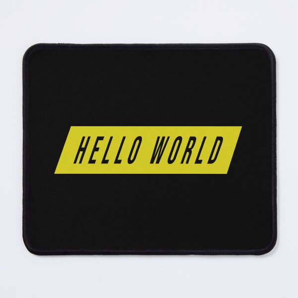 Item preview, Hello World-Python Code designed and sold by FridPix.