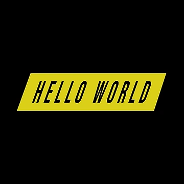 Vorschaubild zum Design Hallo Welt-Python-Code von FridPix