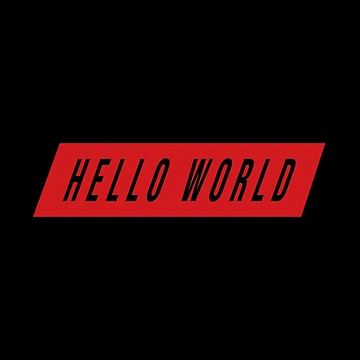 Artwork thumbnail, Hello World-Python Code by FridPix