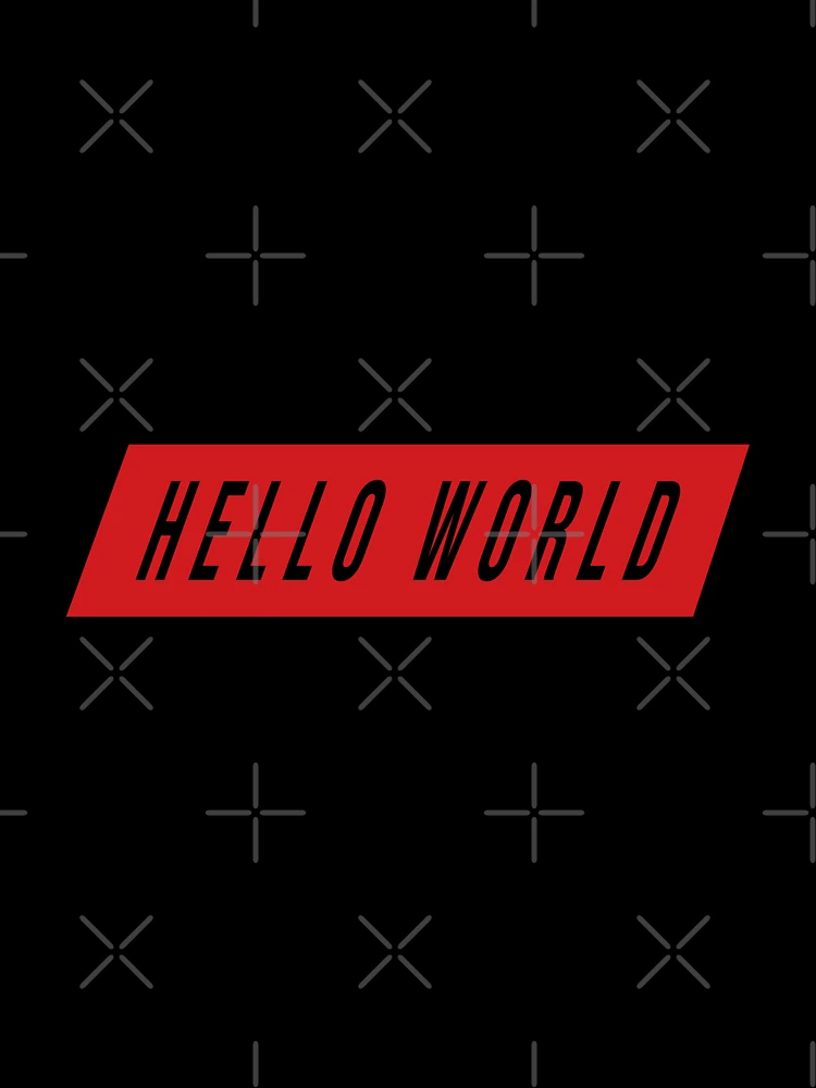 Thumbnail 7 of 7, Oversized T-Shirt, Hello World-Python Code designed and sold by FridPix.