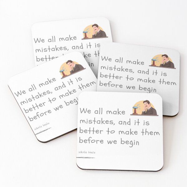 Item preview, Quote by nikola tesla - T-shirt  designed and sold by jebran.