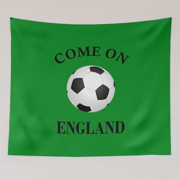 Item preview, COME ON ENGLAND - WORLD SOCCER, RED designed and sold by Danicus666.