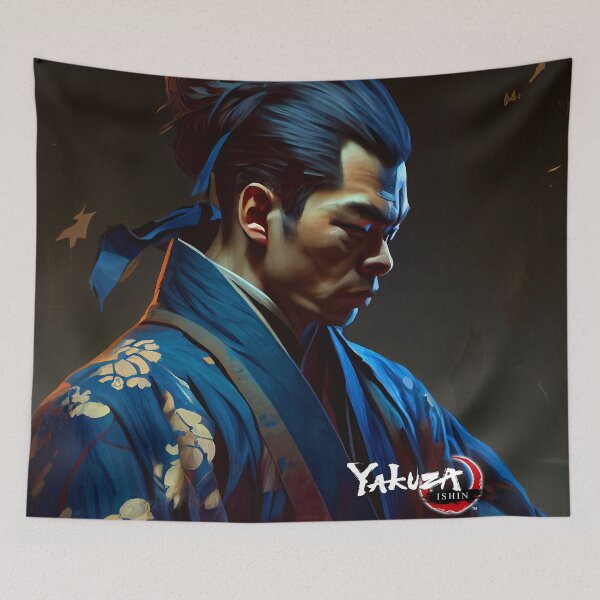 Item preview, Yakuza Ishin Samurai in Blue Robes, like a Dragon. designed and sold by The-Dark-Art.