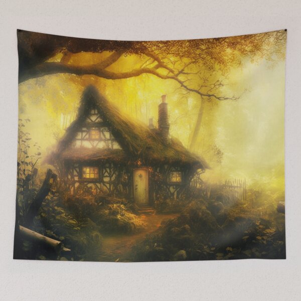 Item preview, Cozy Cottage House designed and sold by letsgetinspired.