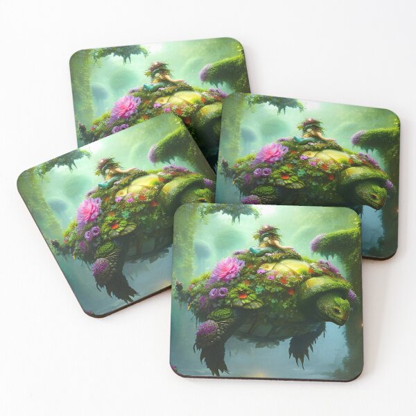 Item preview, Giant Turtle of the Abyss designed and sold by DoublecrashArt.