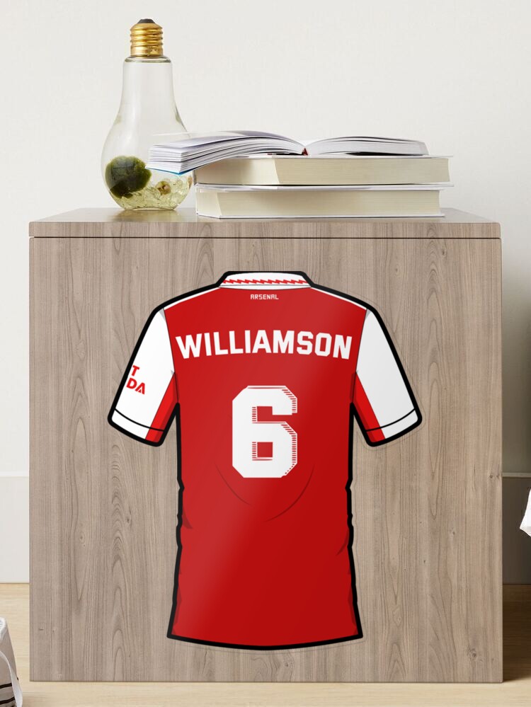 LEAH WILLIAMSON 6 Home Jersey Squad 2022 - 2023 Canvas Print for