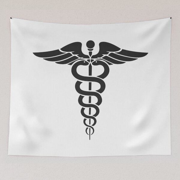 Item preview, Caduceus Medical Symbol designed and sold by motionhub.