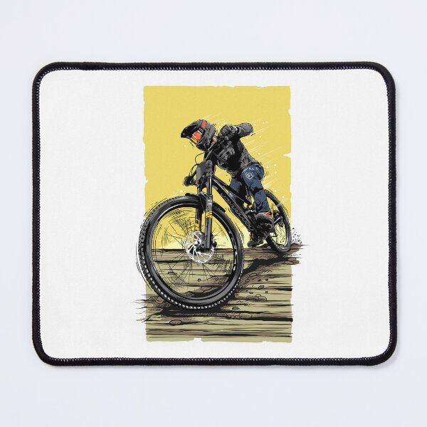 Item preview, Racing a downhill bike designed and sold by pelkkaaalamakea.