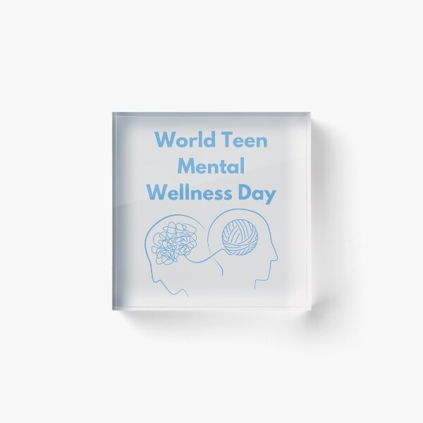 Item preview, World Teen Mental Wellness Day designed and sold by Simo0455.