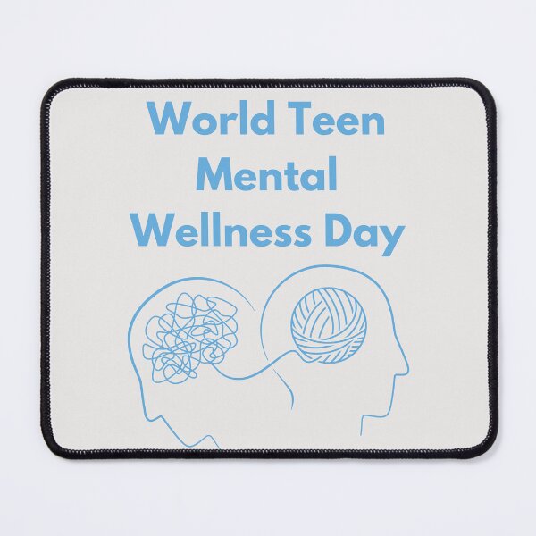 Item preview, World Teen Mental Wellness Day designed and sold by Simo0455.