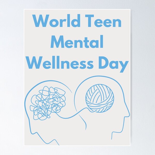 Item preview, World Teen Mental Wellness Day designed and sold by Simo0455.
