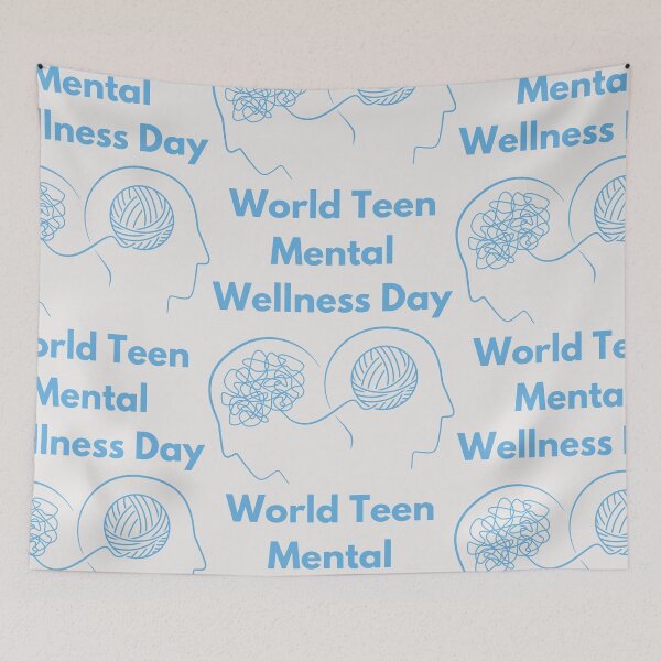 Item preview, World Teen Mental Wellness Day designed and sold by Simo0455.