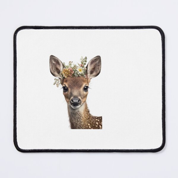 Item preview, Cute deer head designed and sold by ShopLeilaArt.