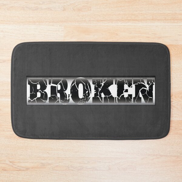 Item preview, Broken Slogan Motto Fragility designed and sold by Harlake.