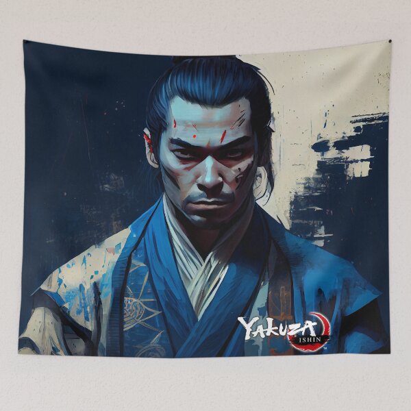 Item preview, Yakuza Ishin Samurai in Blue Robes, like a Dragon. designed and sold by The-Dark-Art.