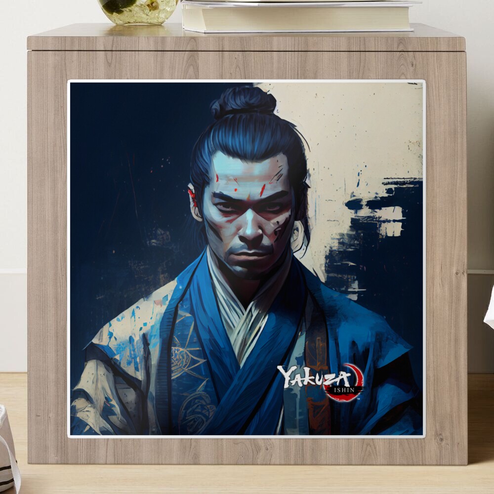 Ryu Ga Gotoku Yakuza Kazuma Kiryu Baka Mitai Painting on Vinyl 