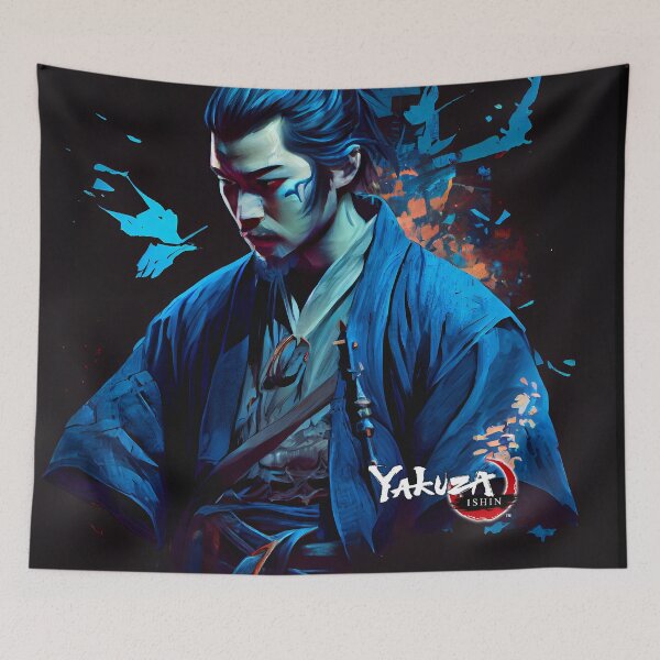 Item preview, Yakuza Ishin Samurai in Blue Robes, like a Dragon. designed and sold by The-Dark-Art.