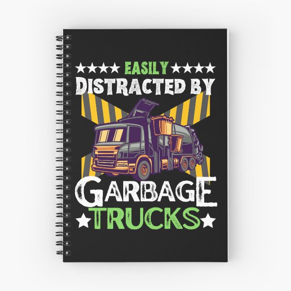Item preview, Easily Distracted by Garbage Trucks designed and sold by Luckydesign1975.