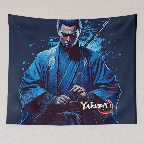 Item preview, Yakuza Ishin Samurai in Blue Robes, like a Dragon. designed and sold by The-Dark-Art.