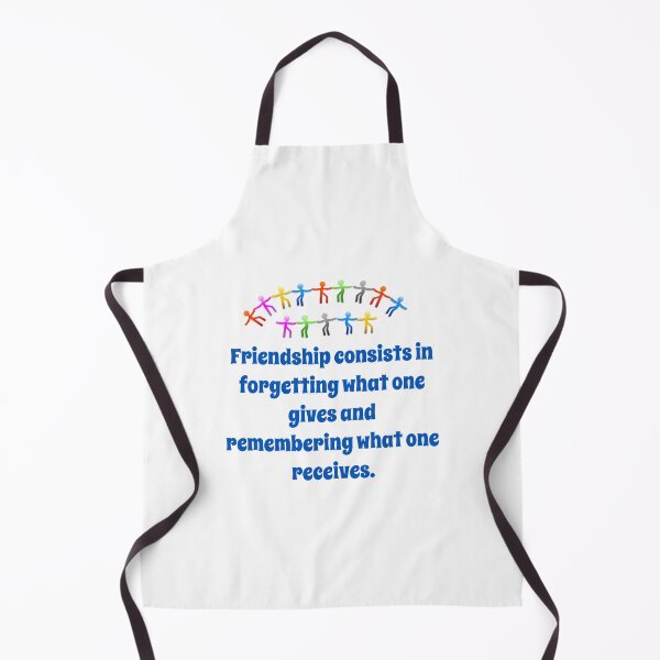 Item preview, Friendship Consists In Forgetting - Friendship Quote  designed and sold by CrankyOldDude.
