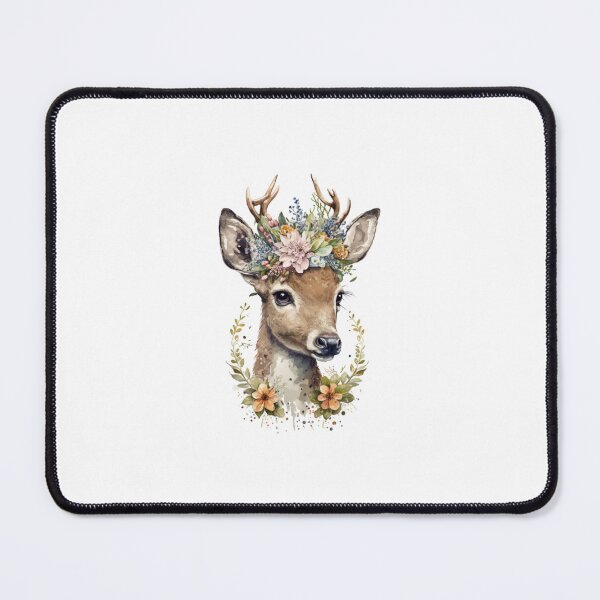 Item preview,  Cute deer head designed and sold by ShopLeilaArt.