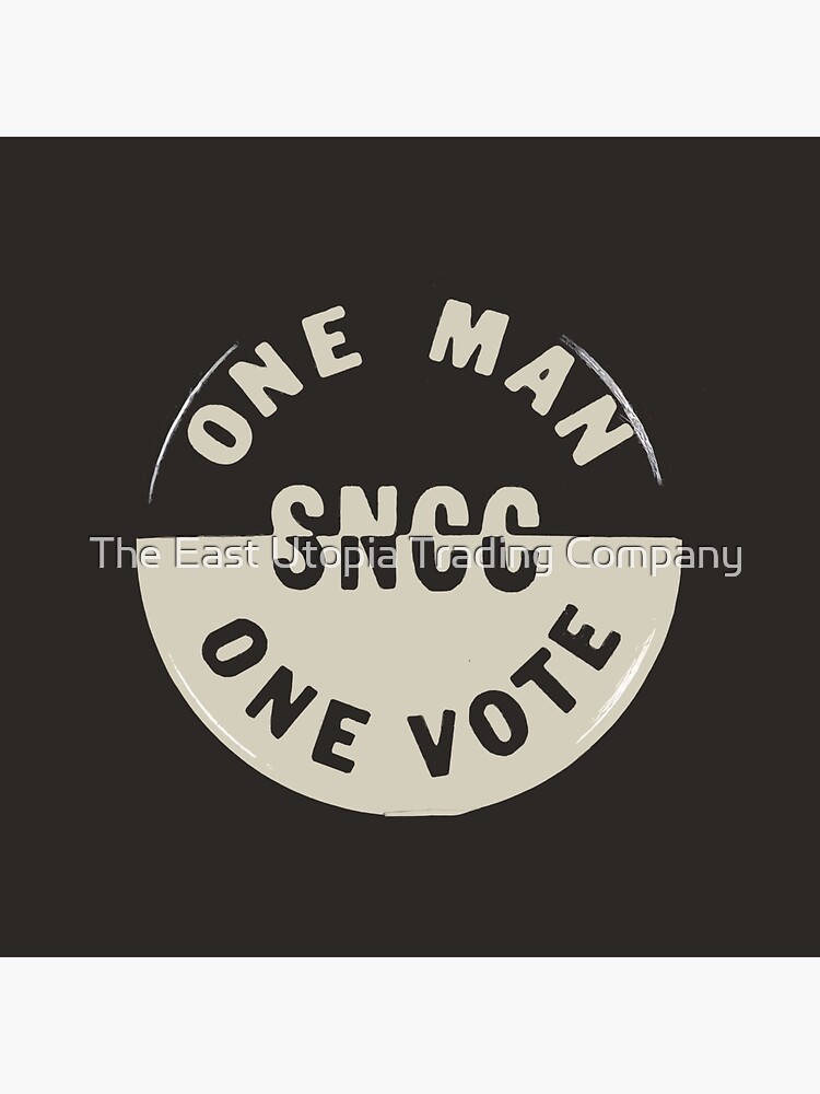 Disover BUTTON - SNCC: One Man One Vote Pin Button