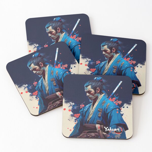 Item preview, Yakuza Ishin Samurai in Blue Robes, like a Dragon. designed and sold by The-Dark-Art.