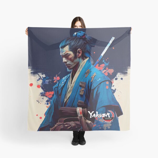 Item preview, Yakuza Ishin Samurai in Blue Robes, like a Dragon. designed and sold by The-Dark-Art.