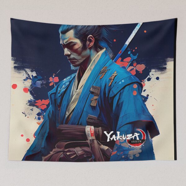 Item preview, Yakuza Ishin Samurai in Blue Robes, like a Dragon. designed and sold by The-Dark-Art.