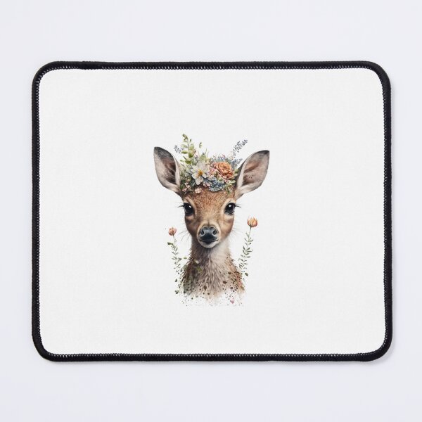 Item preview, Cute deer head designed and sold by ShopLeilaArt.