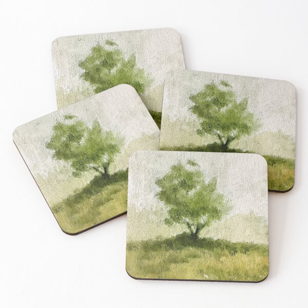 Item preview, Tree Art Landscape Oil Painting Field Art Tree Original Art  designed and sold by Tamarioniart.