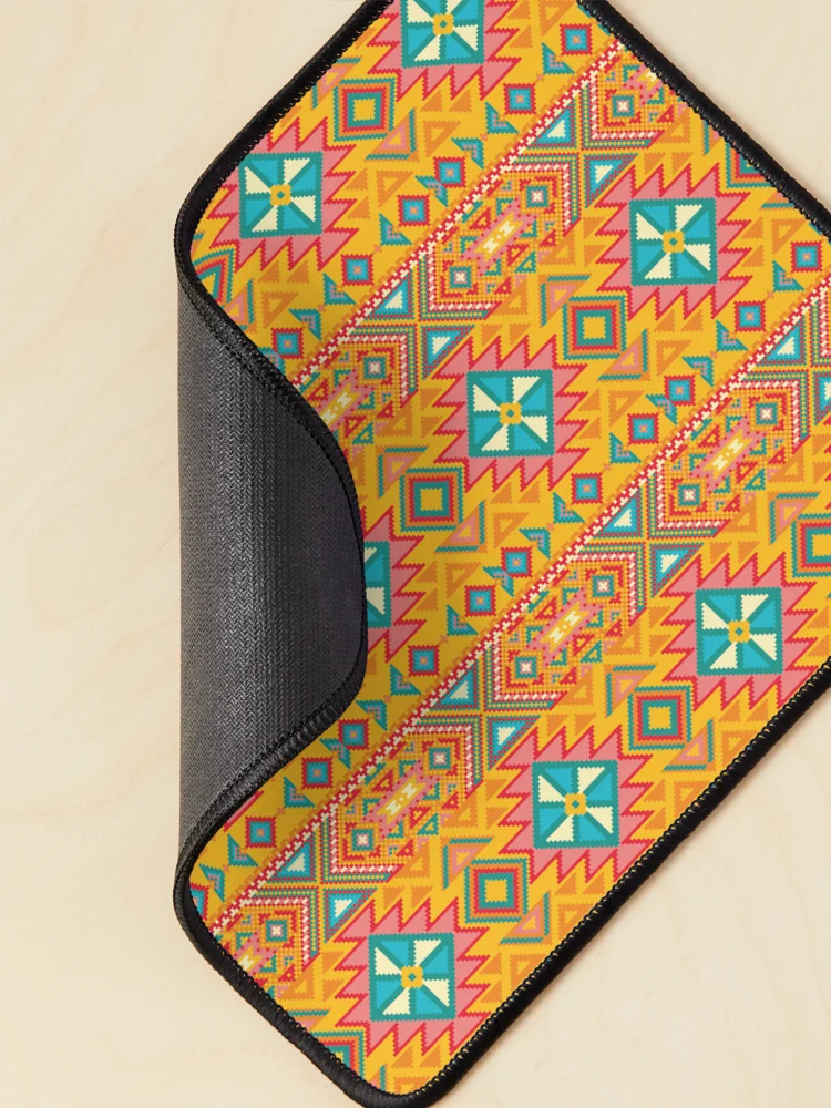 Thumbnail 2 of 5, Mouse Pad, Seamless Rugged Native , Native Pattern Rugged designed and sold by Yes-Monkey.