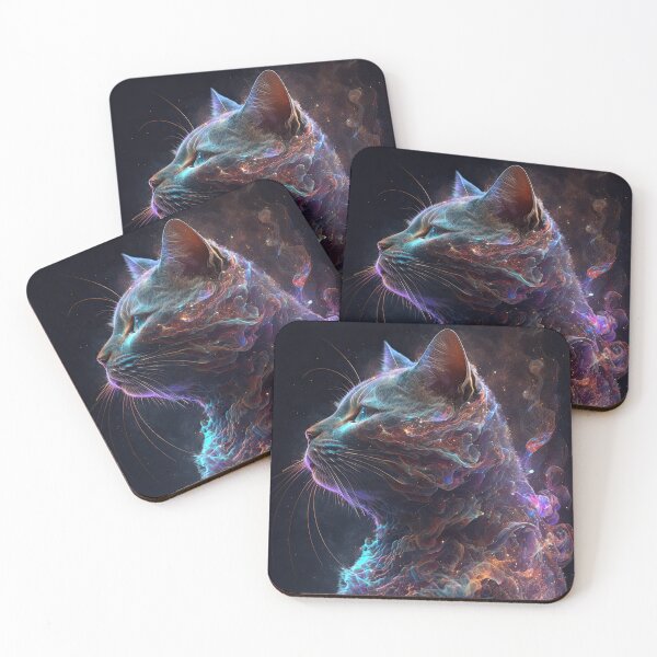 Item preview, Cosmic Cat: A Stunning Display of Space Art designed and sold by Digital Dreamtales.