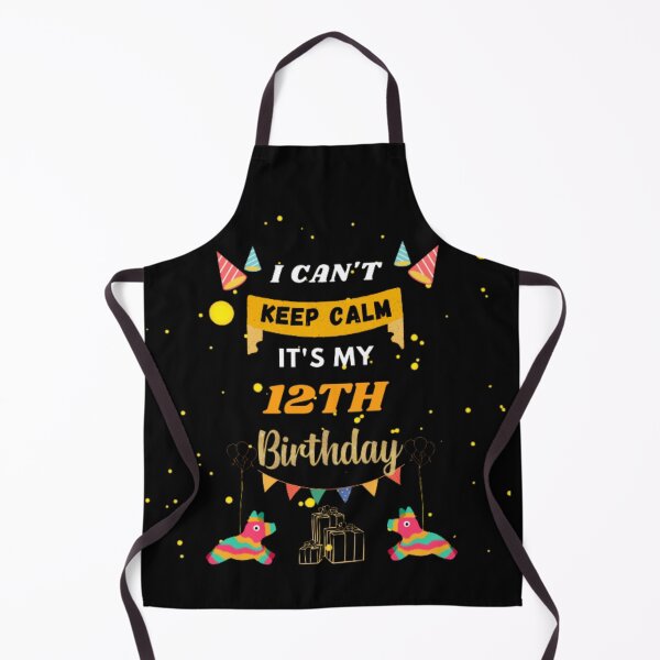 Item preview, 12 Year Old I Can't Keep Calm It's My 12th Birthday designed and sold by Designspr0.