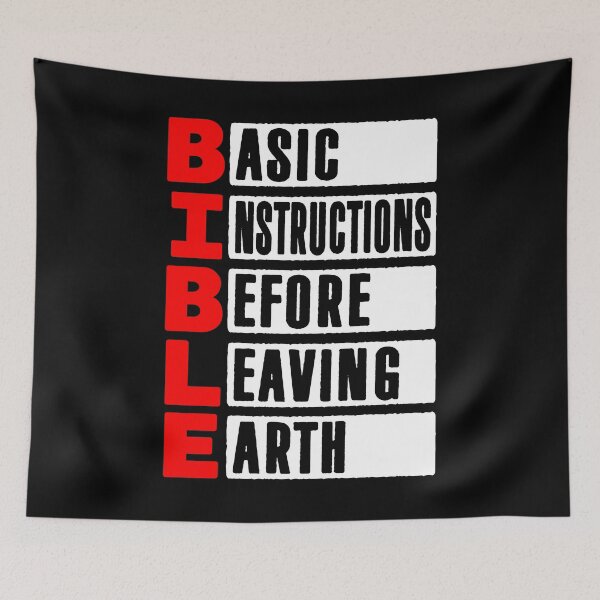 Item preview, BIBLE Basic Instructions Before Leaving Earth designed and sold by plushism.