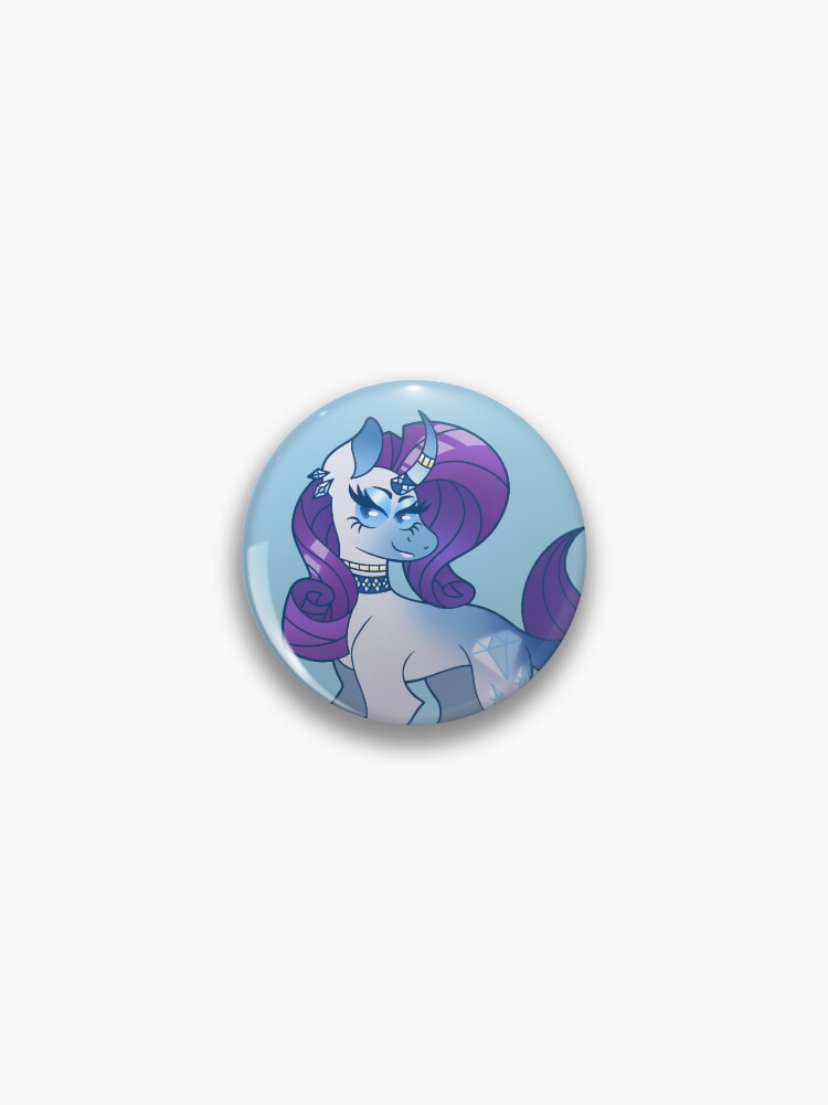 Rarity in my style - My little pony Pin by AlmaDash