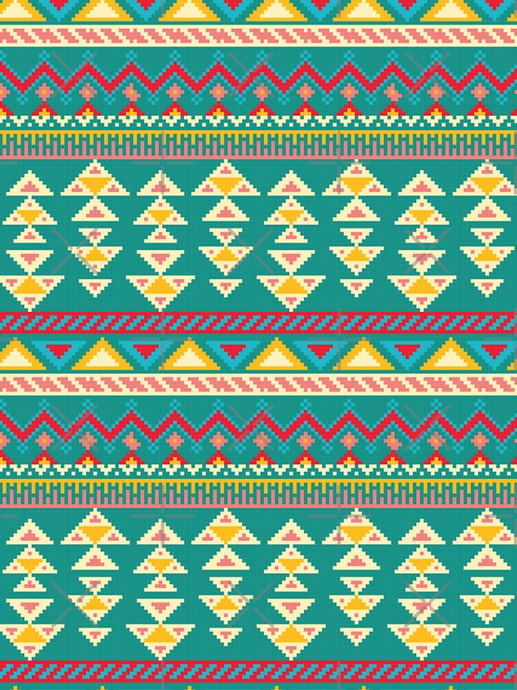 Thumbnail 4 of 4, iPhone Case, Seamless Rugged Navajo, Native Pattern Rugged designed and sold by Yes-Monkey.
