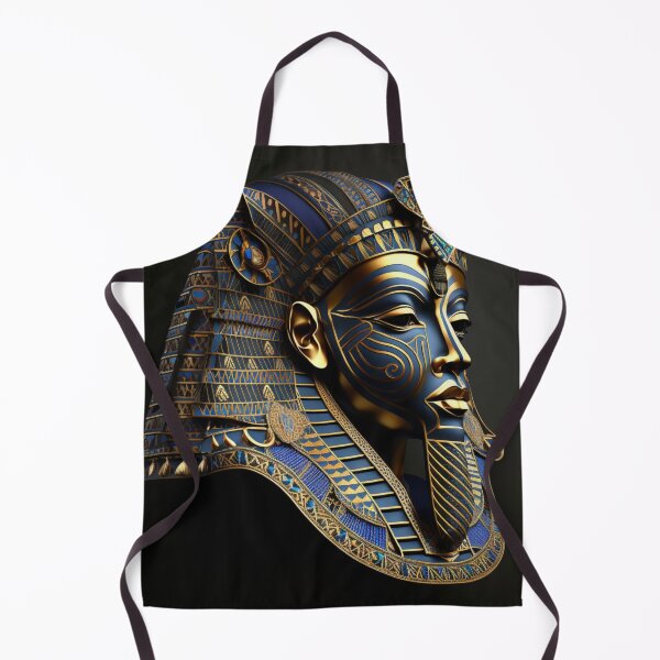 Item preview, Futurizing the Pharaohs: A Reimagined Tutankhamun Sculpture in the Style of Ancient Egypt. designed and sold by DaniFantasy.