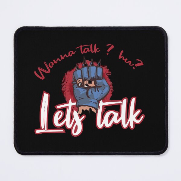 Item preview, Fighter t-shirt design, Wanna talk, let's talk designed and sold by teedesigndaily.
