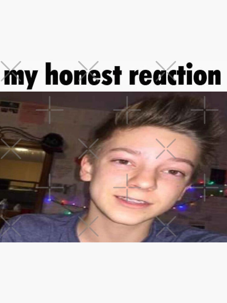 My Honest Reaction My Honest Reaction Meme Sticker - My honest