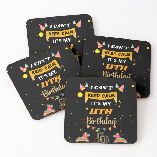 Item preview, 11 Year Old I Can't Keep Calm It's My 11th Birthday designed and sold by Designspr0.