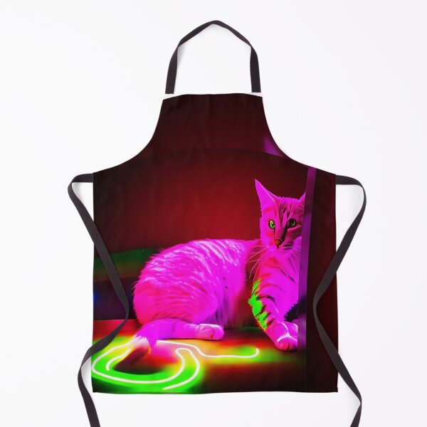 Item preview, "The Neon Cat's Meow" designed and sold by Custom Crest.
