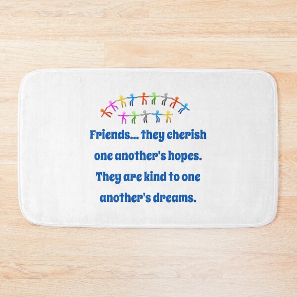 Item preview, Friends They Cherish One Another's Hopes - Friendship Quote  designed and sold by CrankyOldDude.