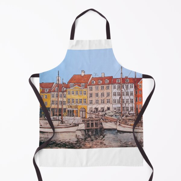 Item preview, Nyhavn Copenhague Dinamarca acrílico Arte Horisontal designed and sold by Slieptsovaart.