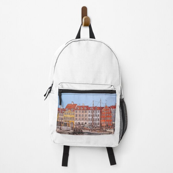 Item preview,  Nyhavn Copenhagen Denmark  acrylic Art Horisontal designed and sold by Slieptsovaart.