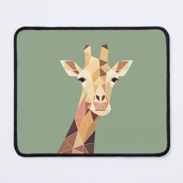 Item preview, Portrait of a cartoon giraffe designed and sold by Warehouse46.